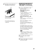 Preview for 29 page of Sony Giga Juke NAS-E300HD Operating Instructions Manual