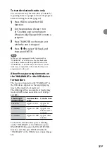 Preview for 31 page of Sony Giga Juke NAS-E300HD Operating Instructions Manual