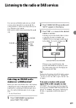 Предварительный просмотр 37 страницы Sony Giga Juke NAS-E300HD Operating Instructions Manual