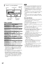 Предварительный просмотр 40 страницы Sony Giga Juke NAS-E300HD Operating Instructions Manual