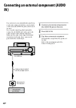 Предварительный просмотр 42 страницы Sony Giga Juke NAS-E300HD Operating Instructions Manual