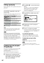 Preview for 44 page of Sony Giga Juke NAS-E300HD Operating Instructions Manual