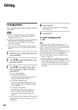 Preview for 52 page of Sony Giga Juke NAS-E300HD Operating Instructions Manual