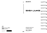 Sony Giga Juke NAS-S55HDE Operating Instructions Manual preview