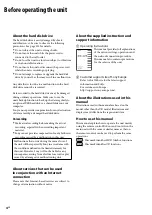Preview for 4 page of Sony Giga Juke NAS-S55HDE Operating Instructions Manual