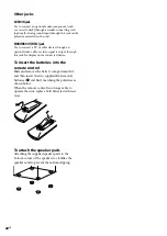 Preview for 22 page of Sony Giga Juke NAS-S55HDE Operating Instructions Manual