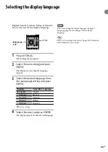 Preview for 25 page of Sony Giga Juke NAS-S55HDE Operating Instructions Manual