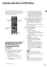 Preview for 33 page of Sony Giga Juke NAS-S55HDE Operating Instructions Manual