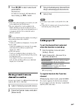 Preview for 49 page of Sony Giga Juke NAS-S55HDE Operating Instructions Manual