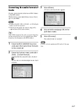 Предварительный просмотр 71 страницы Sony Giga Juke NAS-S55HDE Operating Instructions Manual