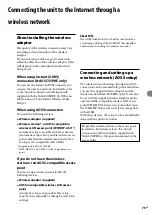 Preview for 75 page of Sony Giga Juke NAS-S55HDE Operating Instructions Manual