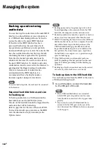 Preview for 104 page of Sony Giga Juke NAS-S55HDE Operating Instructions Manual