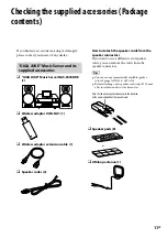 Preview for 11 page of Sony Giga Juke NAS-SC500PK Operating Instructions Manual