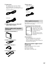 Предварительный просмотр 13 страницы Sony Giga Juke NAS-SC500PK Operating Instructions Manual