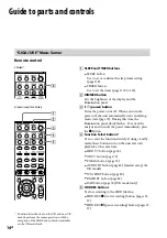 Preview for 14 page of Sony Giga Juke NAS-SC500PK Operating Instructions Manual