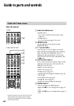 Предварительный просмотр 14 страницы Sony Giga Juke NAS-SC500PK Operating Instructions Manual