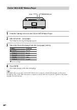 Preview for 28 page of Sony Giga Juke NAS-SC500PK Operating Instructions Manual