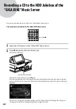 Предварительный просмотр 32 страницы Sony Giga Juke NAS-SC500PK Operating Instructions Manual