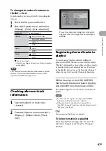 Preview for 67 page of Sony Giga Juke NAS-SC500PK Operating Instructions Manual