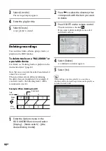 Предварительный просмотр 90 страницы Sony Giga Juke NAS-SC500PK Operating Instructions Manual