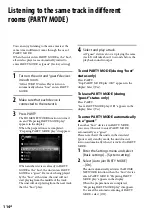 Предварительный просмотр 114 страницы Sony Giga Juke NAS-SC500PK Operating Instructions Manual