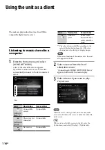 Preview for 116 page of Sony Giga Juke NAS-SC500PK Operating Instructions Manual