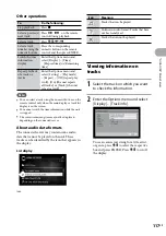 Предварительный просмотр 117 страницы Sony Giga Juke NAS-SC500PK Operating Instructions Manual