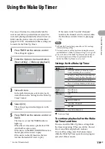 Preview for 119 page of Sony Giga Juke NAS-SC500PK Operating Instructions Manual