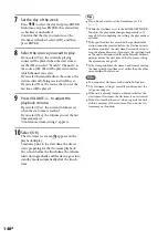 Preview for 148 page of Sony Giga Juke NAS-SC500PK Operating Instructions Manual