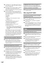 Preview for 160 page of Sony Giga Juke NAS-SC500PK Operating Instructions Manual