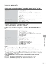 Preview for 179 page of Sony Giga Juke NAS-SC500PK Operating Instructions Manual