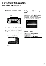 Preview for 13 page of Sony Giga Juke NAS-SC55PKE Quick Connection And Setup Manual