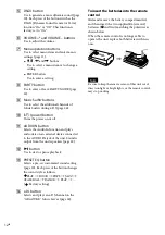 Предварительный просмотр 12 страницы Sony GIGAJUKE NAS-C5E Operating Instructions Manual