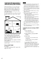 Предварительный просмотр 22 страницы Sony GIGAJUKE NAS-C5E Operating Instructions Manual