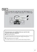 Preview for 9 page of Sony GigaJuke NAS-E35HD Operating Instructions Manual