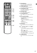 Preview for 13 page of Sony GigaJuke NAS-E35HD Operating Instructions Manual