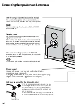 Предварительный просмотр 18 страницы Sony GigaJuke NAS-E35HD Operating Instructions Manual