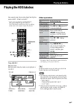 Предварительный просмотр 29 страницы Sony GigaJuke NAS-E35HD Operating Instructions Manual