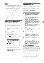 Preview for 45 page of Sony GigaJuke NAS-E35HD Operating Instructions Manual