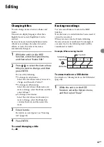 Preview for 47 page of Sony GigaJuke NAS-E35HD Operating Instructions Manual