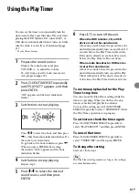 Preview for 51 page of Sony GigaJuke NAS-E35HD Operating Instructions Manual