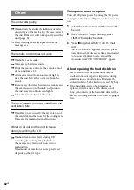 Preview for 62 page of Sony GigaJuke NAS-E35HD Operating Instructions Manual