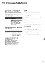 Preview for 71 page of Sony GigaJuke NAS-E35HD Operating Instructions Manual