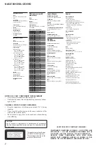 Preview for 2 page of Sony GigaJuke NAS-E35HD Service Manual