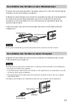 Предварительный просмотр 27 страницы Sony Gigavault Gigavault RHK40U2 Operating Instructions Manual