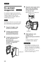 Предварительный просмотр 46 страницы Sony Gigavault Gigavault RHK40U2 Operating Instructions Manual