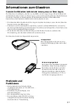 Preview for 53 page of Sony Glasstron PLM-A35E Operating Instructions Manual