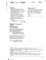 Preview for 3 page of Sony Glasstron PLM-S700 Operating Instructions Manual