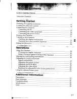 Preview for 5 page of Sony Glasstron PLM-S700 Operating Instructions Manual