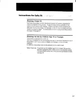 Preview for 9 page of Sony Glasstron PLM-S700 Operating Instructions Manual